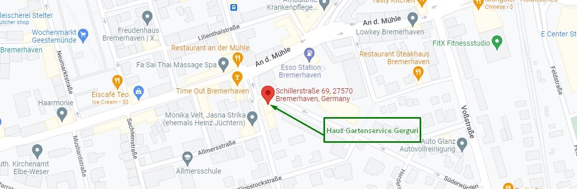 map location haus garten service Gerguri